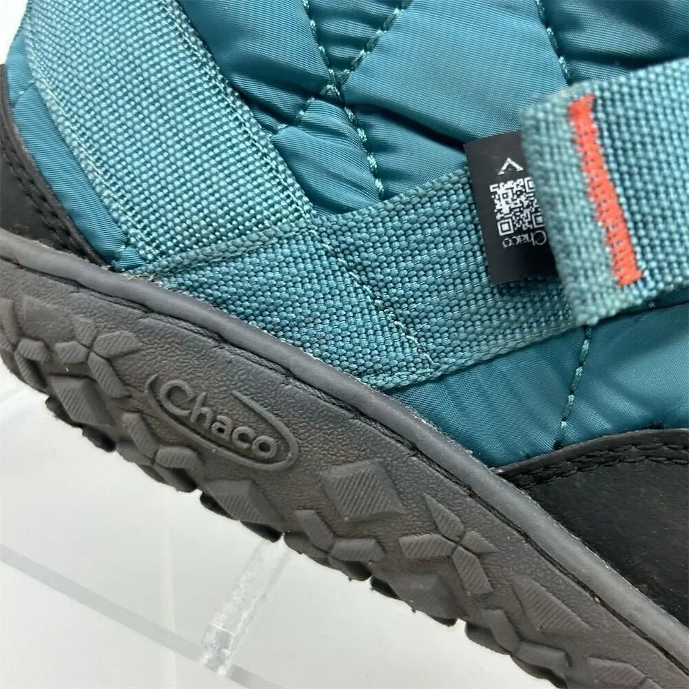 Chaco Ramble Puff Kids Casual Sneaker Slipper Shoes Blue Size 4.5 Outdoor